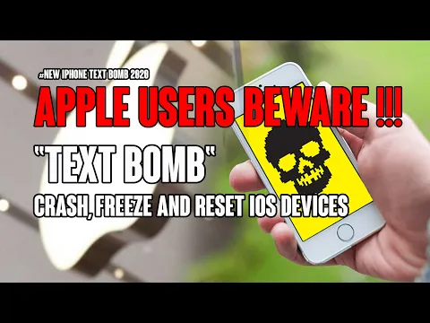 Download MP3 Apple users BEWARE !! Text Bomb With Italian Flag, Sindhi Characters Is Crashing iOS Devices #2020