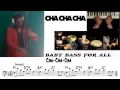 Lagu Cha Cha Cha bass patterns by Emilio Labardi (Cuba)