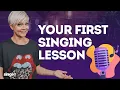 Your First Singing Lesson Beginner Vocal Exercise