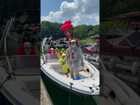 I thought "I'll never let go" would've sealed the deal. 😂🚤🤡🎈 #daddywise