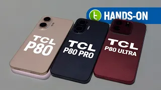 TCL P80, PRO e ULTRA chegam para DESAFIAR GIGANTES com TELA AMOLED NXTPAPER | Hands-on