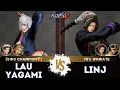 KOF XV ▰ LAUYAGAMI (Ángel/Hinako/Chizuru) 🆚 LINJ (Duo Lon/Kyo/Heidern) 🎞️Replay Match - 12/25