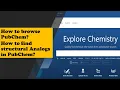 How to browse PubChem How to find structural Analogs in PubChem