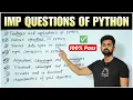 PYTHON PROGRAMMING 4311601 MOST IMP QUESTIONS GTU DIPLOMA ENGINEERING SEMESTER 1