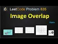 image overlap image overlap leetcode leetcode 835 matrix