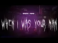 Download Lagu bruno mars - when i was your man [ sped up ] lyrics