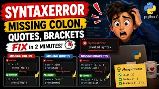 Python SyntaxError Solution Fix Invalid Syntax Errors Instantly