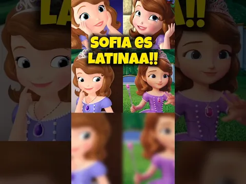 Sofía es latina 😯... la gran confusión y controversia que vivió Disney 🔥#sofiathefirst #disney
