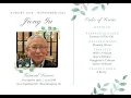 Jiong Gu Memorial Service