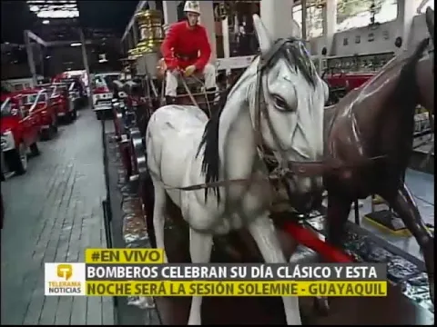 Bomberos celebran su día clásico y esta noche será la sesión solemne - Guayaquil