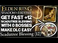 Shadow of the Erdtree - EASY 12 Scadutree Blessing FAST