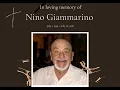 Nino Giammarino - Funeral Mass