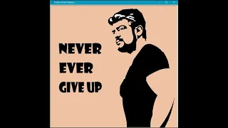 Thala Ajithkumar Drawing in Python Graphics