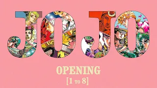 Download JoJo's Opening - [1 to 8] MP3