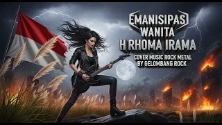 emansipasi wanita h rhoma irama cover music rock mrtal by gelombang rock