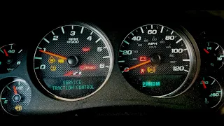 Service StabiliTrak Service Traction Control ABS Light Chevy Silverado Avalanche Tahoe Suburban