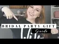 BRIDESMAIDS AND GROOMSMEN GIFT GUIDE Moriah Robinson