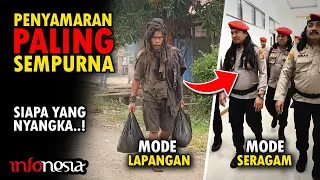 GAK ADA YANG NYANGKA! Inilah Aksi Penyamaran Intel Polisi Tertangkap Kamera