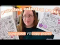 printing coloring pages at home cardstock vs regular paper