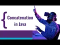 String Concatenation In Java Explanation In Hindi