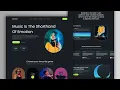 Build Music Responsive Website Using HTML CSS And JavaScript
