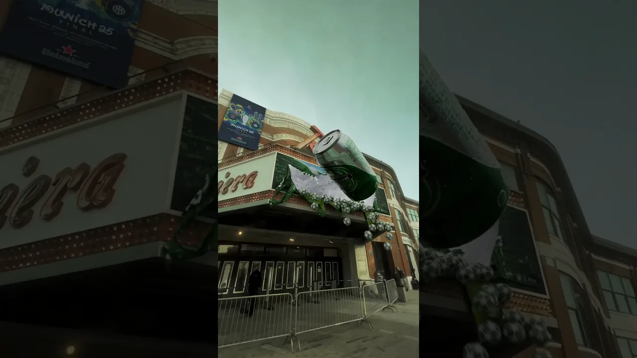 Heineken Champions League | Product VFX