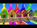 Download Lagu Long Slide Game With Cow Elephant Gorilla Hippopotamus Tiger 3d Animal Game Funny 3d Animals