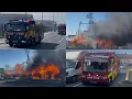 12 PUMP FIRE Firefighters respond to large fire in east London - LFB