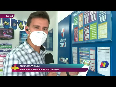 Mega da virada vai pagar prêmio de R$ 350 milhões