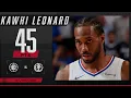 Kawhi Leonard COMES UP BIG with 45 PTS to force a Game 7