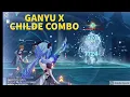 GANYU X CHILDE on Hydro Domain