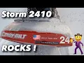 Troy-Bilt Storm 2410 Snow Blower Rocks