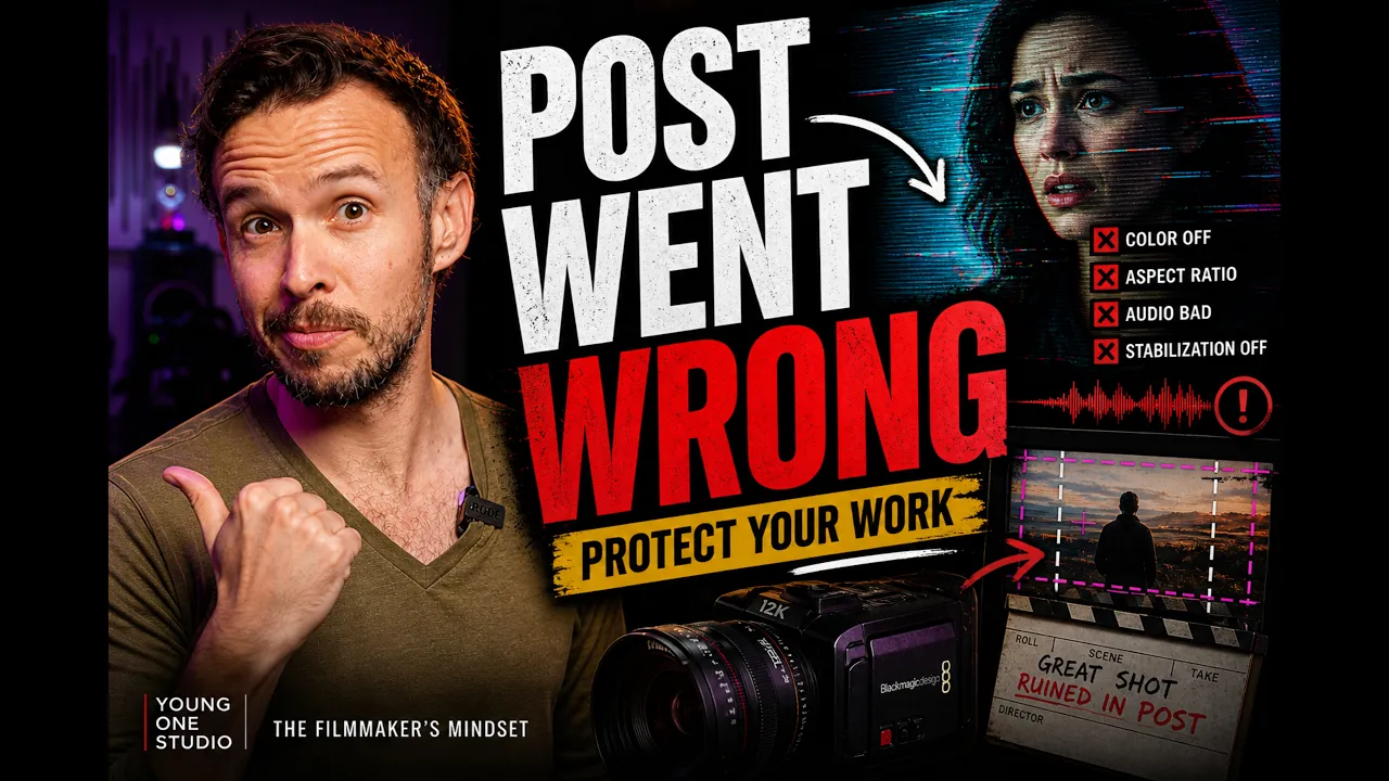 Protecting Your Work as a Filmmaker | When Post Goes Wrong with Maty Young at Young One Studio poster