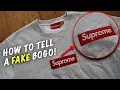 How to see if your Supreme Box Logo is REAL or FAKE