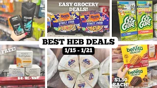 BEST HEB DEALS SAVE MONEY ON GROCERIES HOUSEHOLD ESSENTIALS EASY COUPON DEALS -