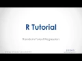 R Tutorial Random Forest Regression