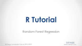 R Tutorial Random Forest Regression