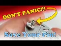 Removing Broken Spring Locking Pin Backs from Enamel Pins