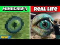 Minecraft Incredible Mobs and Characters vs Real Life!
