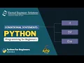 Conditional Statements in Python Python tutorials EES Python development in Tamil