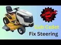 Cub Cadet LTX1050 Fix Steering Problem Easily