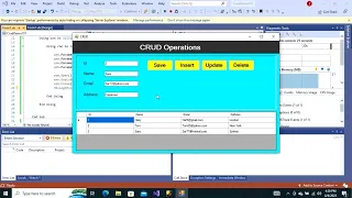 How to Perform CRUD Operations Using VB Net