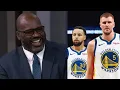 Shaq laughs at the Warriors trading for Kristaps Porzingis - Inside the NBA