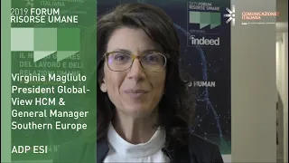 Virginia Magliulo President GlobalView HCM GM South Europe ADP ESI Forum Risorse Umane 2019