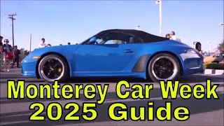 Monterey Car Week Guide 2025 