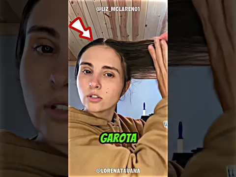 Ela Achava Que Tinha Cabelo Liso… Até Fazer Isso 😱