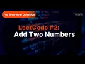 LeetCode 2 Add Two Numbers - Step-by-Step Solution Linked Lists