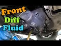 2010 - 2021 Toyota 4Runner Front Differential Fluid Change How To DIY