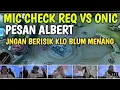 Download Lagu MIC CHECK RRQ VS ONIC // kata albert kalo belum menang jangan berisik