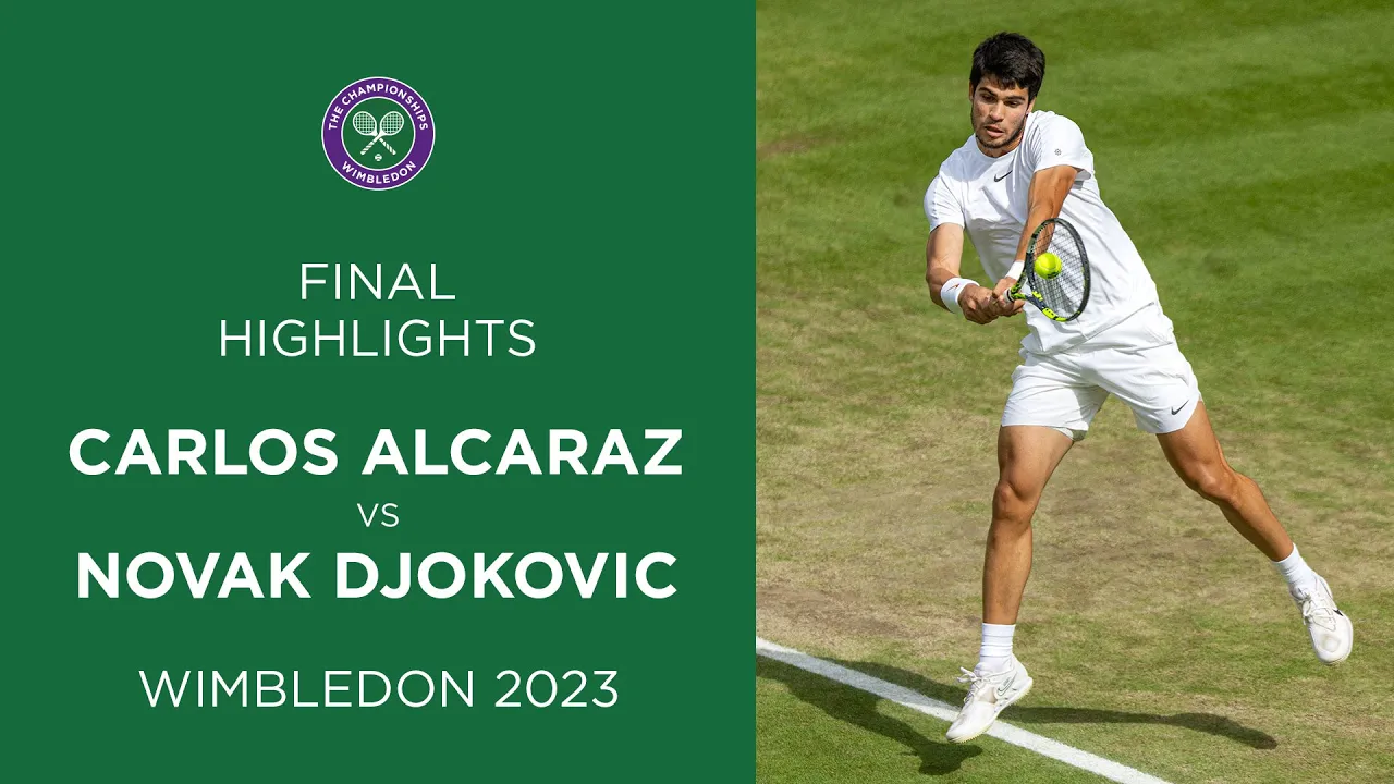 Carlos Alcaraz vs Novak Djokovic: Final Highlights | Wimbledon 2023